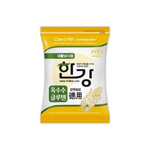[한강] 옥수수 글루텐 (강력점성 덕용제품) /떡밥